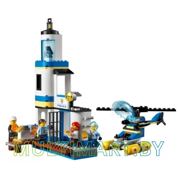 Конструктор LEGO City 60308 Операция береговой полиции и пожарных картинка 4